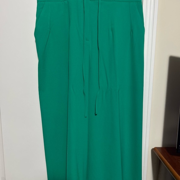 New York & Company Pants - Elegant Green Women's Palazzo pants